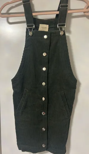 Francesca's Overall Dress Corduroy thumbnail 1