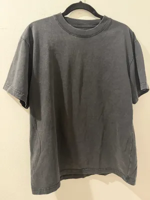 Pacsun premium T shirt charcoal black thumbnail 1
