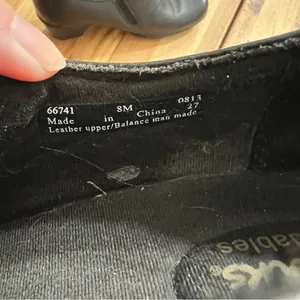 Clarks Bendables Black Leather Comfort Heels | Women’s 8M thumbnail 9