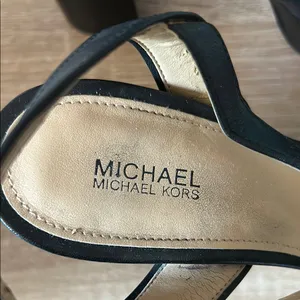 Michael Kors Black Heels with Ankle Strap thumbnail 2