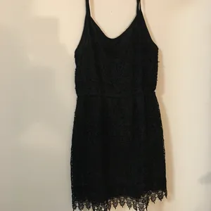Like New Lace Black Dress gorgeous looking. thumbnail 3