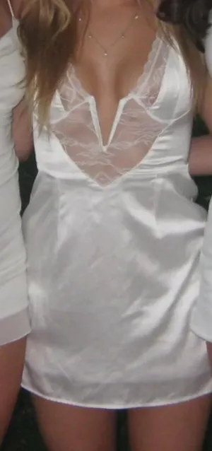 Sister Party White Lace Mini Dress thumbnail 1