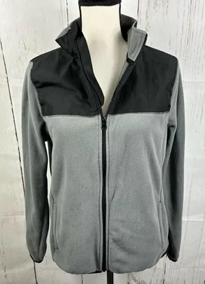 ‼️final must bundle‼️ Pony Fleece Active Jacket Gray Black Full thumbnail 1
