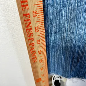 J. Galt Womens Bootcut‎ Blue Denim Jeans Pants Size Small Raw Hem thumbnail 6