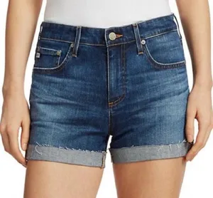 AG Adriano Goldschmied Hailey Rollup‎ Ex-Boyfriend Denim shorts size 27R thumbnail 1