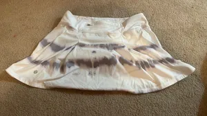 Lululemon Skirt White Purple Tiedie thumbnail 3