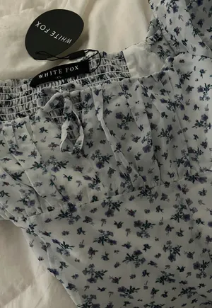 White Fox Boutique White Floral Dress thumbnail 2