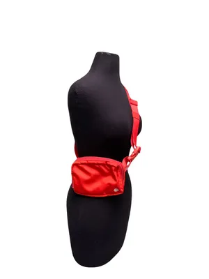 Pure Barre Red Belt Bag Crossbody Fanny Pack Athleisure thumbnail 2