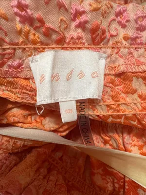 entro Peach Floral Midi Dress thumbnail 6
