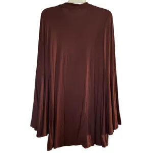 Women’s Free People Beach Dare to Dance Mini Dress in Brown Sz LG thumbnail 5