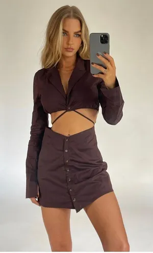 Tigermist Brown Dress thumbnail 7