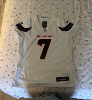 CJ Stroud Jersey White Size M thumbnail 1