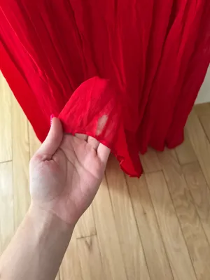 Shona Joy Moraya Dropped Waist Maxi Dress in Chilli thumbnail 7