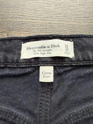 Abercrombie Curve Love Jeans - Black thumbnail 5