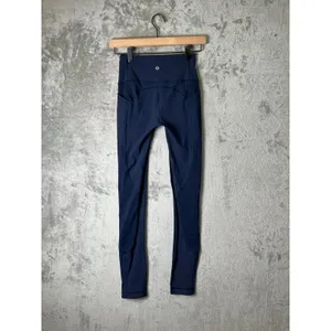 Lululemon All The Right Places Leggings‎ *28" True Navy Size 2 High Rise Pockets thumbnail 3