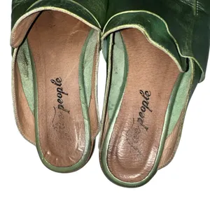 Free People Mule Size 36 US 6 At Ease Loafer Slip On Shoes Green Made‎ In Spain thumbnail 7