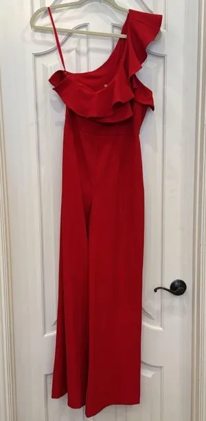 Gianni Bini Red One Shoulder Jumper thumbnail 1