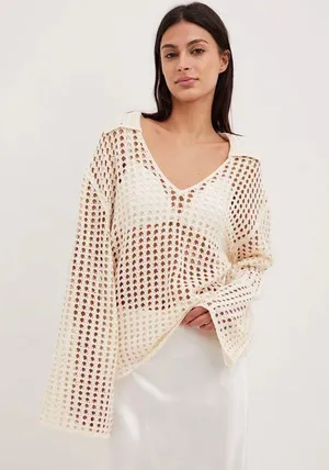 NA-KD Crotchet Top thumbnail 1