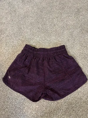 Lululemon Purple Tracker Shorts thumbnail 5