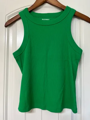 Old Navy Green Sleeveless Top thumbnail 1