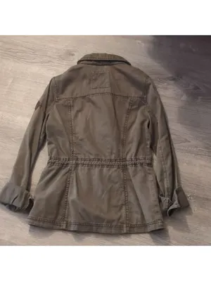 Hollister green jacket size small thumbnail 8