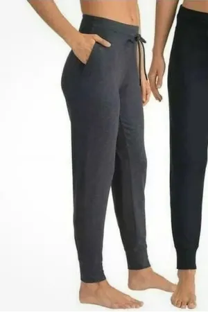 Lole Womens Joggers Pants Gray Drawstring Yoga Lounge Stretch Athleisure thumbnail 1