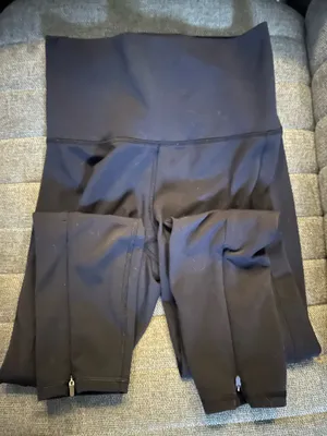 Spyder Active Black Leggings With Ankle Zip thumbnail 1