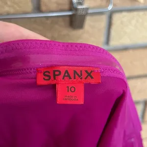SPANX Core High Rise Bottom Swimwear 1366 Berry Bathing Suit Size 10 NWT thumbnail 6