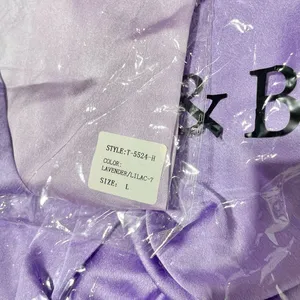 New Strut & Bolt Two Tone Satin Faux Wrap Long Sleeve Bodysuit Purple Size Large thumbnail 19