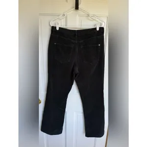 Quince Organic Stretch Corduroy Flare Pants Black Size 8‎ thumbnail 5