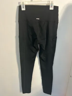 Aerie Black Leggings with Pockets thumbnail 2