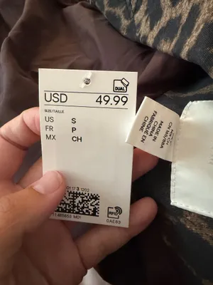 H&M leopard print jacket thumbnail 6