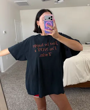 Gildan Vintage corny twin t shirt thumbnail 1