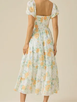 NEW Altar’d State Floral Maxi Dress Size 2XL NWT thumbnail 3
