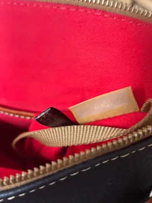 Dooney & bourke black Pebble grain leather satchel thumbnail 11