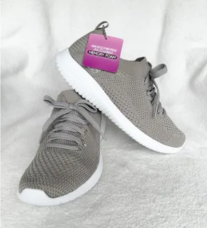 NWT Skechers Womens 8.5 Ultra Flex Statements 12841 Casual Shoes Sneakers Taupe thumbnail 1