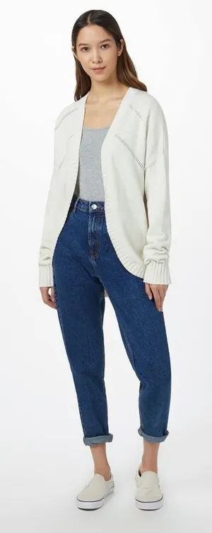 Tentree Anoba Cardigan Ivory Size Large thumbnail 1