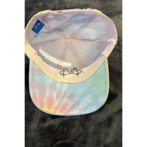 MINNIE MOUSE BASEBALL CAP HAT Adjusts Tie Dye Minnie EARS Disney Embroidered Bow thumbnail 2
