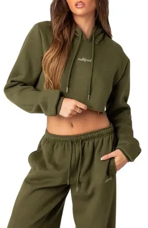 Cropped Edikted Hoodie thumbnail 1