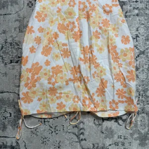 NEW Sabo Skirt Kani Asymmetric Dress Floral Print Cinched size M Medium NWT thumbnail 8