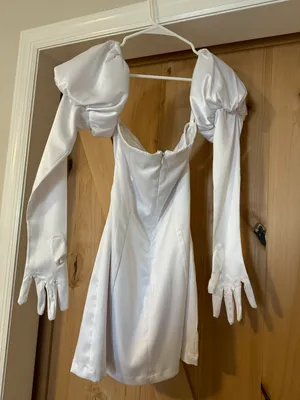 Revolve Eva Strapless Bridal Dress thumbnail 7