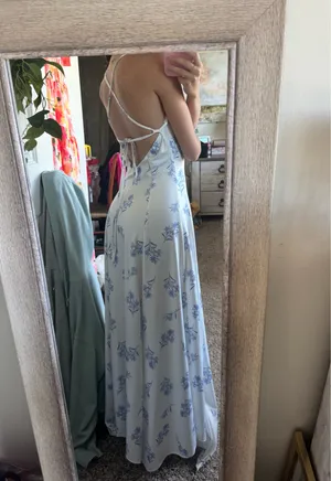 SheIn Floral maxi dress thumbnail 2