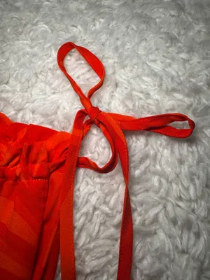 Tropical Dress Red Size M thumbnail 2