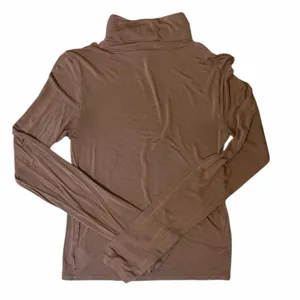 Aeropostale Brown Long Sleeve Turtleneck Top Size Medium thumbnail 2