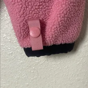 The North Face women’s Pink Zip-Up Fleece Jacket thumbnail 7
