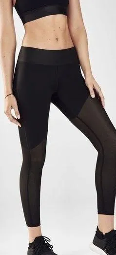 FABLETICS Black Mesh Leggings thumbnail 1
