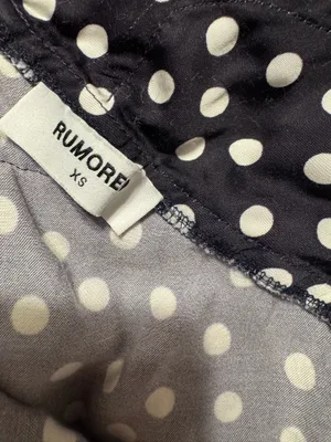Rumored Polka Dot Dress Black Size XS thumbnail 3