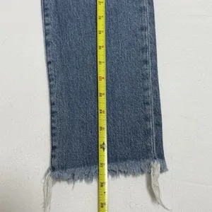 Madewell The Perfect Vintage Jeans Straight Leg Sz 27 Ainsworth Frayed LightWash thumbnail 8