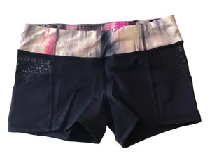 Lululemon Womens Run: Shorty Shorts Deep Indigo Navy Blue Luxtreme 8 thumbnail 1