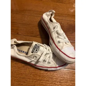 Converse Chuck Taylor All Star Low Top Cream Canvas Sneakers‎ Women's Size 7 thumbnail 8